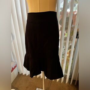 Lane Bryant short black plus size 18 skirt.